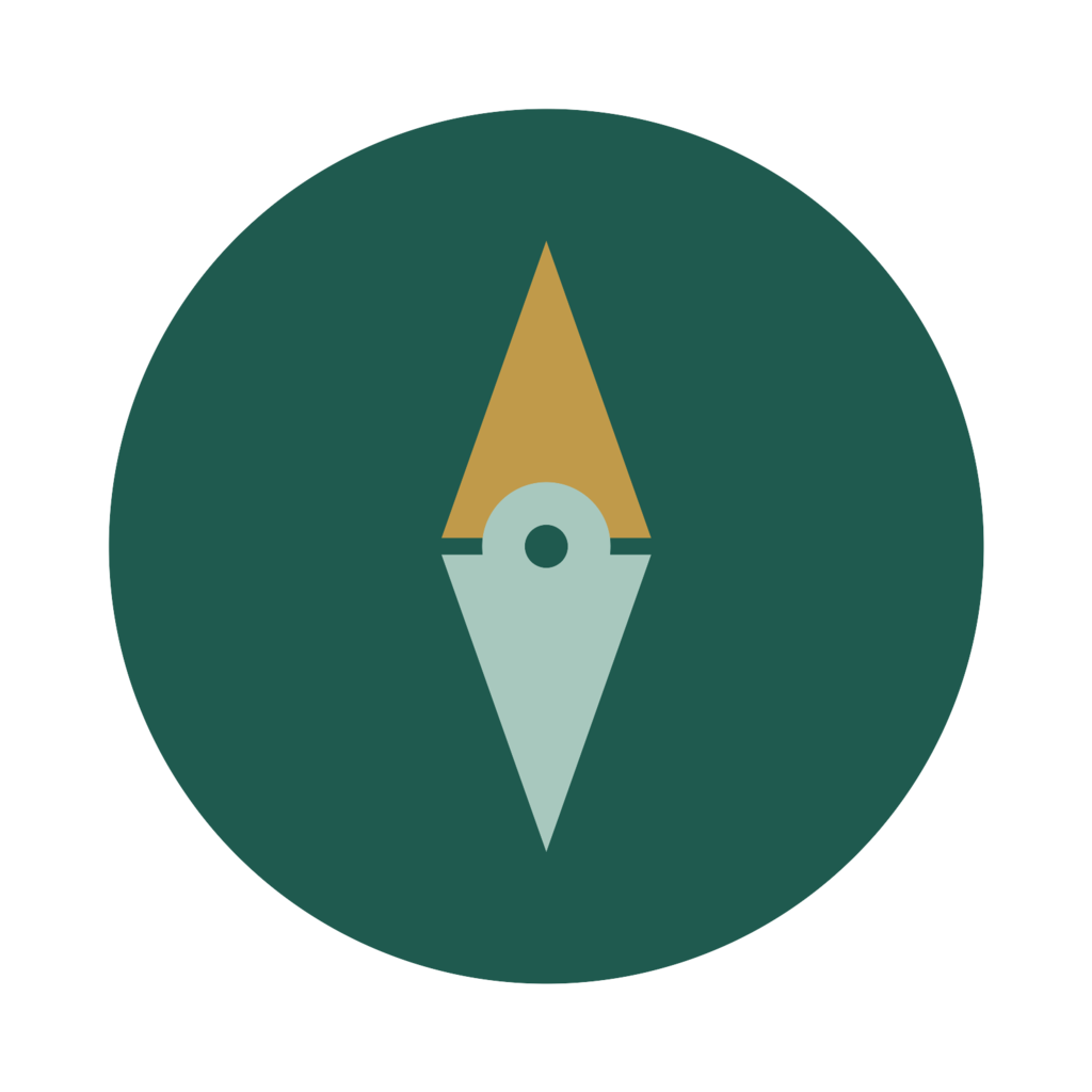 Orthos Literacy compass logo